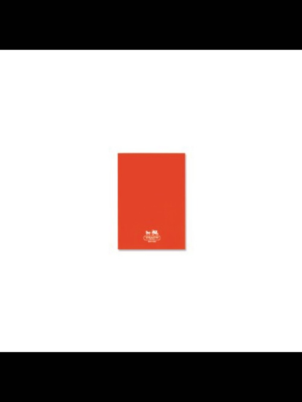 Coach Red Signature Notebook & Cover Holder - Picture 2 of 4